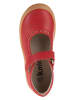 kmins Leder-Spangenballerinas in Rot