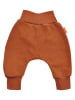 LiVi Babyhose "Fleece rost" in Orange