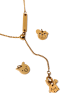 TATUUM Vergulde ketting met hangers - (L)42 cm