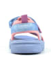 Richter Shoes Sandały w kolorze błękitno-jasnoróżowym