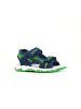 Richter Shoes Sandały w kolorze granatowo-zielonym
