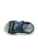 Richter Shoes Sandały w kolorze granatowo-zielonym