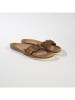 BACKSUN Pantoletten "Riva" in Bronze