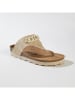 BACKSUN Zehentrenner "Carlita" in Beige