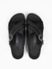BACKSUN Slippers "Francis" zwart
