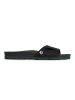 BACKSUN Slippers "Firmin" zwart