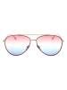 Isabel Marant Damskie okulary przeciwsłoneczne w kolorze czerwono-niebieskim