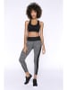 Onamaste Funktionsleggings in Schwarz/ Grau