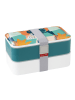 Easy Life Lunchbox "Abstract" wit/groen/meerkleurig