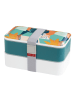 Easy Life Lunchbox "Abstract" wit/groen/meerkleurig