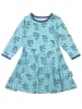 Toby Tiger Kleid in Hellblau/ Lila