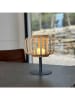 lumisky Lampa stołowa "Standy" w kolorze jasnobrązowym - wys. 22 x Ø 20 cm