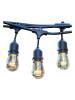 lumisky LED-Lichtergirlande "Mafy" in Dunkelblau - (L)600 cm