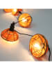 lumisky LED-Lichtergirlande "Cottage" in Orange - (L)570 cm