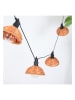 lumisky LED-Lichtergirlande "Cottage" in Orange - (L)570 cm