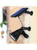lumisky LED-Solar-Gartenstecker "Spiky" in Schwarz - (H)34 cm