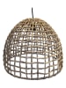 lumisky Hängeleuchte "Amadeo" in Hellbraun - (H)38 x Ø 50 cm