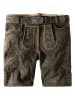 Stockerpoint Lederhose "Oliver" in Dunkelbraun