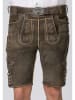 Stockerpoint Lederhose "Oliver" in Dunkelbraun