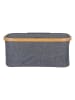 House Nordic Aufbewahrungskorb in Anthrazit - (B)38 x (H)26 x (T)16 cm