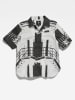 G-Star Blouse wit/zwart