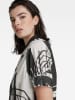 G-Star Blouse wit/zwart