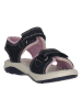Lurchi Leren sandalen "Fia" lichtroze/zwart