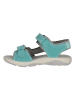 Lurchi Skórzane sandały "Fia" w kolorze miętowym