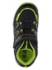 Lurchi Sneakersy "Thilo" w kolorze zielono-czarnym