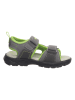 Lurchi Skórzane sandały "Koki" w kolorze szaro-zielonym