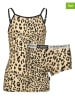 Vingino 2tlg. Wäscheset "Animal Flower Singlet" in Hellbraun