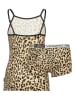 Vingino 2tlg. Wäscheset "Animal Flower Singlet" in Hellbraun