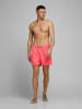 Jack & Jones Zwemshort "Aruba" koraalrood