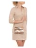 Anna Morellini Leder-Umhängetasche "Bettina" in Beige - (B)22 x (H)29 x (T)8 cm