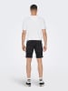 ONLY & SONS Spijkershort "Ply" zwart