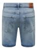 ONLY & SONS Spijkershort "Edge" blauw