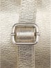 Zwillingsherz Leder-Gürteltasche in Gold - (B)23 x (H)14 x (T)7 cm