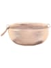 Zwillingsherz Leder-Umhängetasche in Gold - (B)24 x (H)15 cm