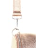 Zwillingsherz Leder-Umhängetasche in Gold - (B)24 x (H)15 cm