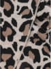 Zwillingsherz Chusta "Summer Lacey" w kolorze beżowo-czarnym - 200 x 100 cm