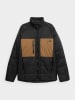 4F Trekkingsjacke in Schwarz/ Braun