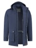 MGO leisure wear Regenmantel "James" in Dunkelblau