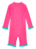 Playshoes Badeanzug in Pink/ Blau