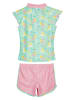 Playshoes 2tlg. Badeoutfit in Mint/ Rosa