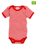 Playshoes 2er-Set: Bodys in Rot/ Weiß
