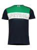 Petrol Industries Koszulka w kolorze granatowo-zielonym