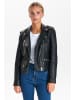 NÜMPH Lederjacke "Nuzandras" in Schwarz