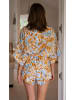 LA Angels Jumpsuit in Hellblau/ Gelb