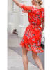 LA Angels Kleid in Rot