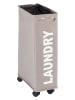Wenko Wäschesammler "Laundry" in Taupe - 43 l